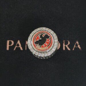 Pandora Engravable Rodeo Bucking Bull Charm Bead S925 Silver with box
